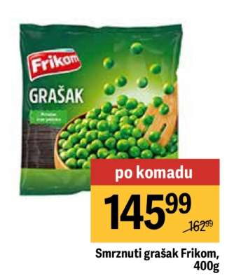 Smrznuti grašak Frikom 400g