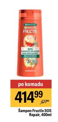 Šampon Fructis SOS Repair, 400ml