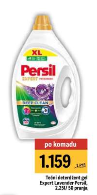 Tečni deterdžent gel Expert Lavender Persil, 2.25l/50 pranja