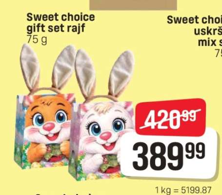 Sweet choice gift set rajf