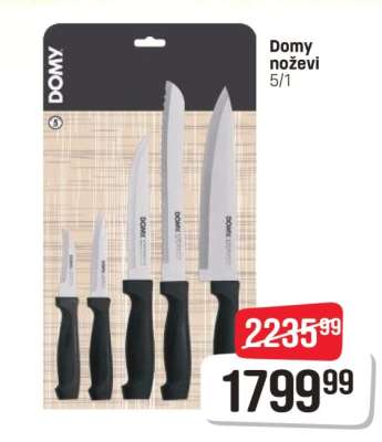 Domy noževi 5/1