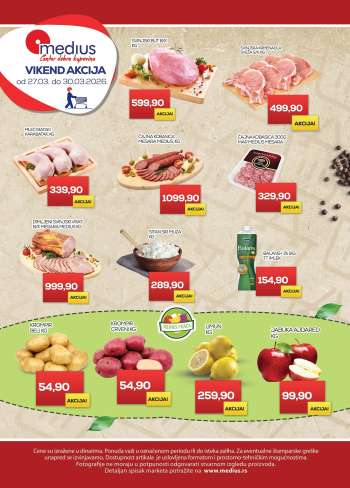 Medius katalog - 27.03.2026 - 30.03.2026.