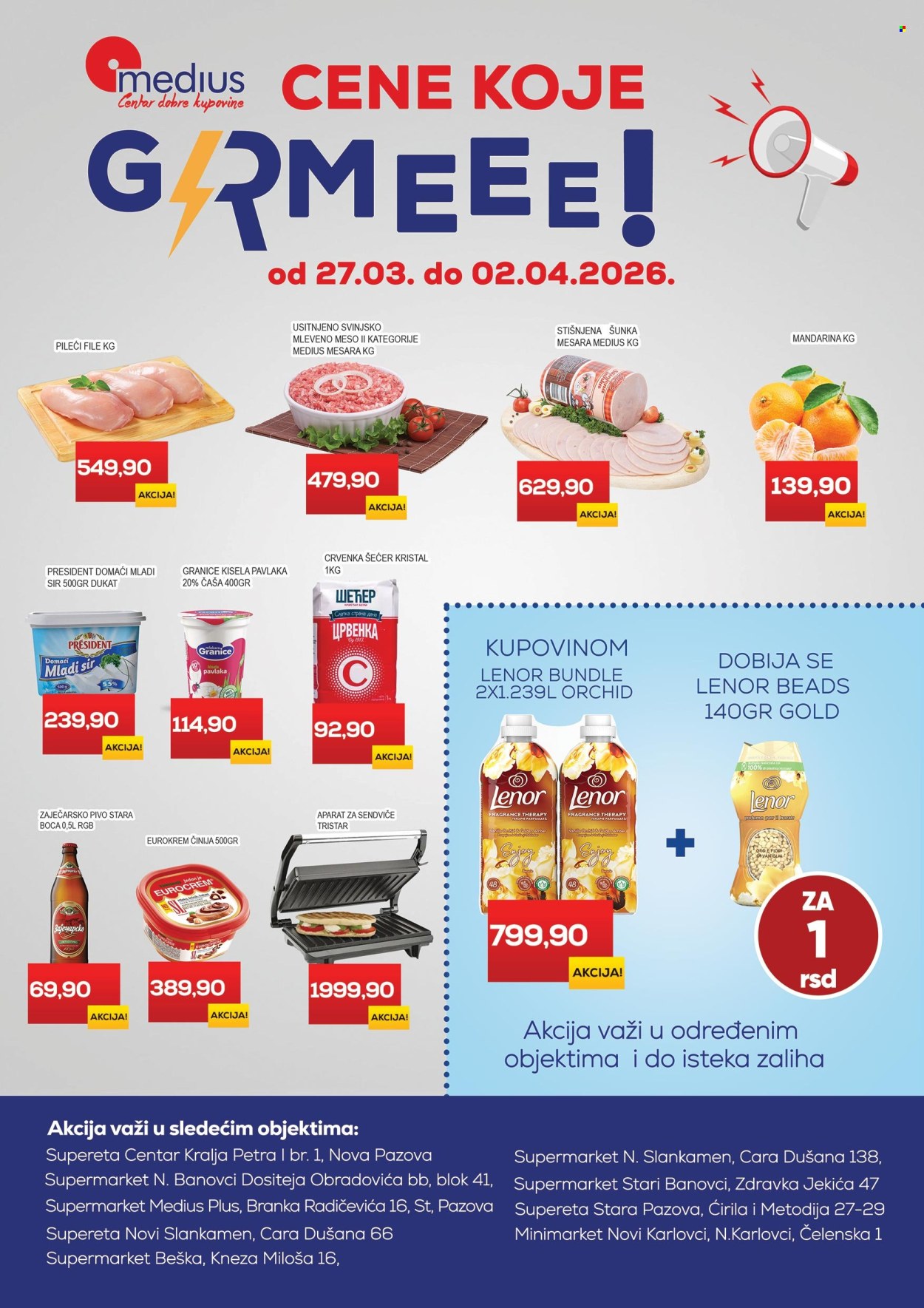 Medius katalog - 27.03.2026 - 02.04.2026. Stranica 1