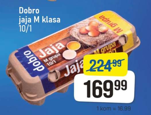 Dobro jaja M klasa 10/1