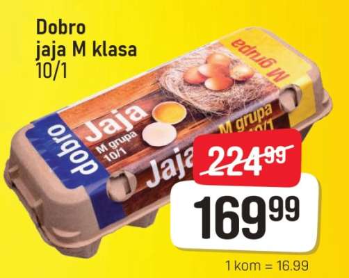 Dobro jaja M klasa 10/1