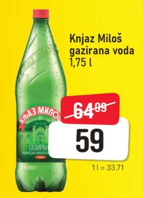 Knjaz Miloš Gazirana voda