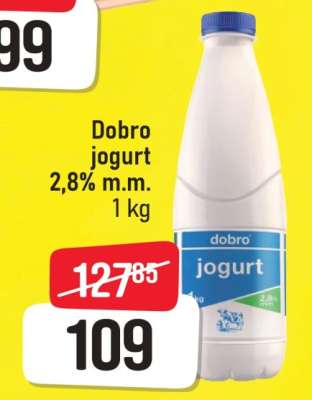 Dobro jogurt 2,8%m.m.
