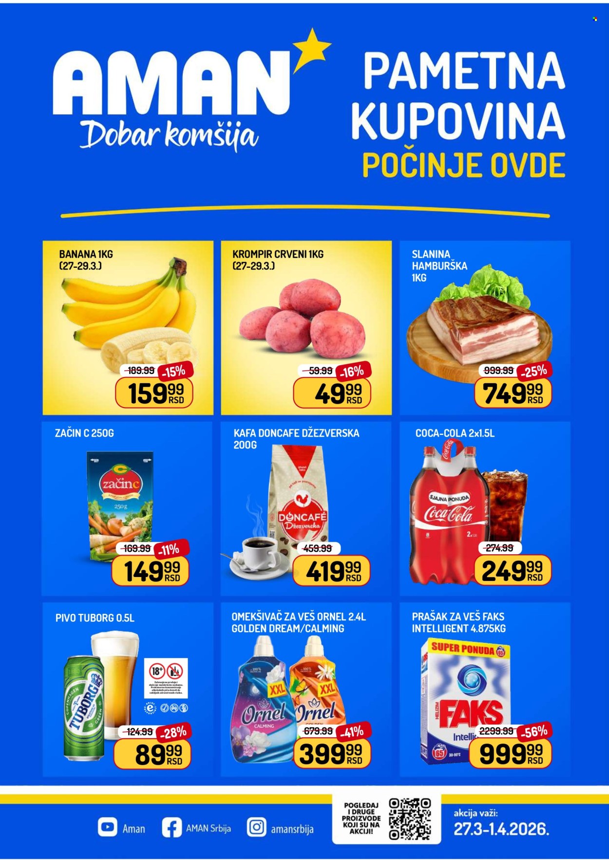 Aman katalog - 27.03.2026 - 01.04.2026. Stranica 1
