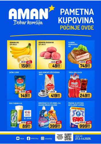 Aman katalog - 27.03.2026 - 01.04.2026.