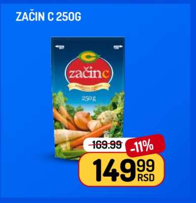 Začin C 250g
