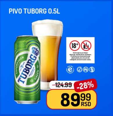 PIVO TUBORG 0,5l