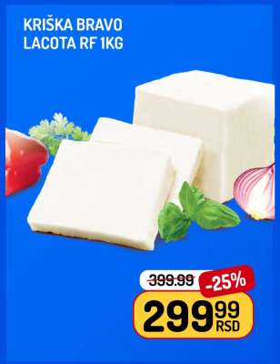 Kriška Bravo Lacota RF 1kg