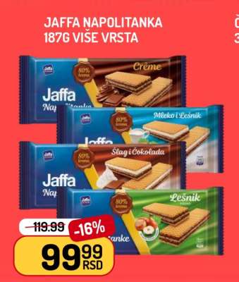Jaffa Napolitanka 187g