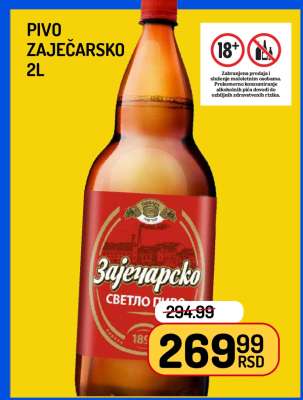 Pivo Zaječarsko 2l