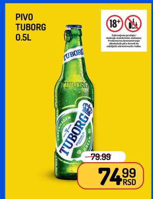 PIVO TUBORG 0,5l