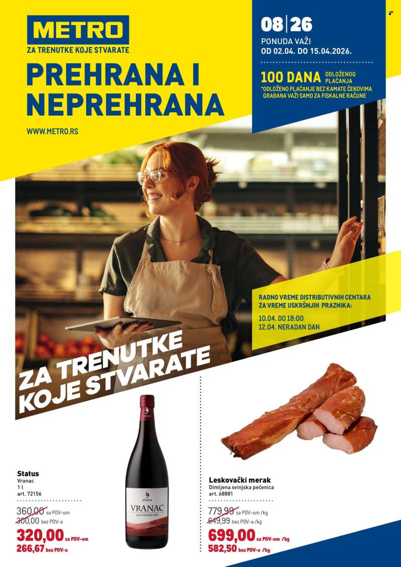 Metro katalog - 02.04.2026 - 15.04.2026.