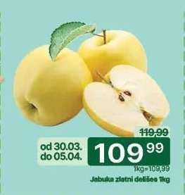 JABUKA ZLATNI DELISES 1kg