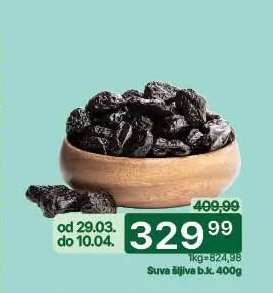Suva šljiva b. k. 400g