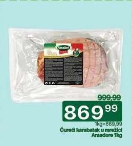 Ćureći karabatak u mrežici Amadore 1kg