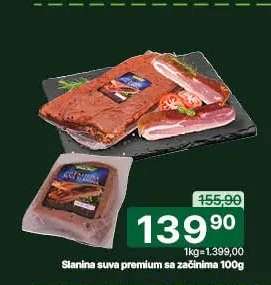 Slanina suva premium sa začinima 100g