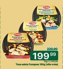 Tuna salata Compass 160g