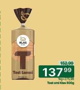 Tost crni Klas 500g