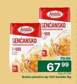Brašno pšenično tip-500 Sentella 1kg