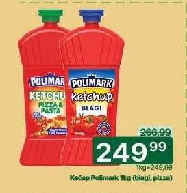 Kečap Polimark 1kg (blagi, pizza)