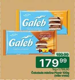 Čokolada mlečna Pionir 100g