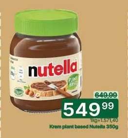 Krem plant based Nutella 350g