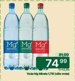 Voda Mg Mivela 1,75l