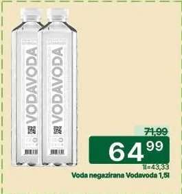 Voda negazirana VODAVODA 1,5l