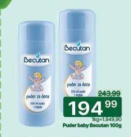 Puder baby Becutan 100g