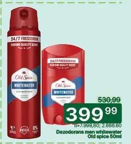 Dezodorans men whitewater Old spice 50ml