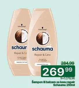 Šampon ili balzam za kosu repair Schauma 250ml