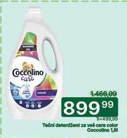 Tečni deterdžent za veš care color Coccolino 1,8l