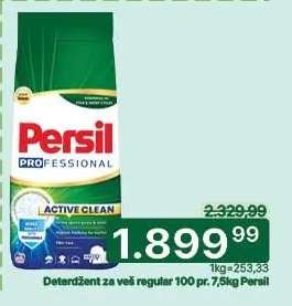 Deterdžent za veš regular 100 pr. 7,5kg Persil