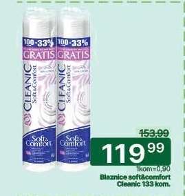 Blaznice soft&comfort Cleanic 133 kom.