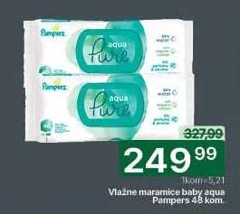 Vlažne maramice baby aqua Pampers 48 kom.