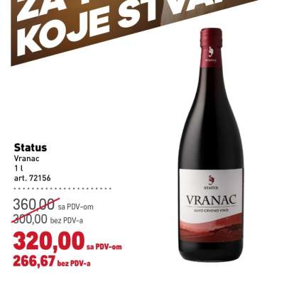 Status Vranac