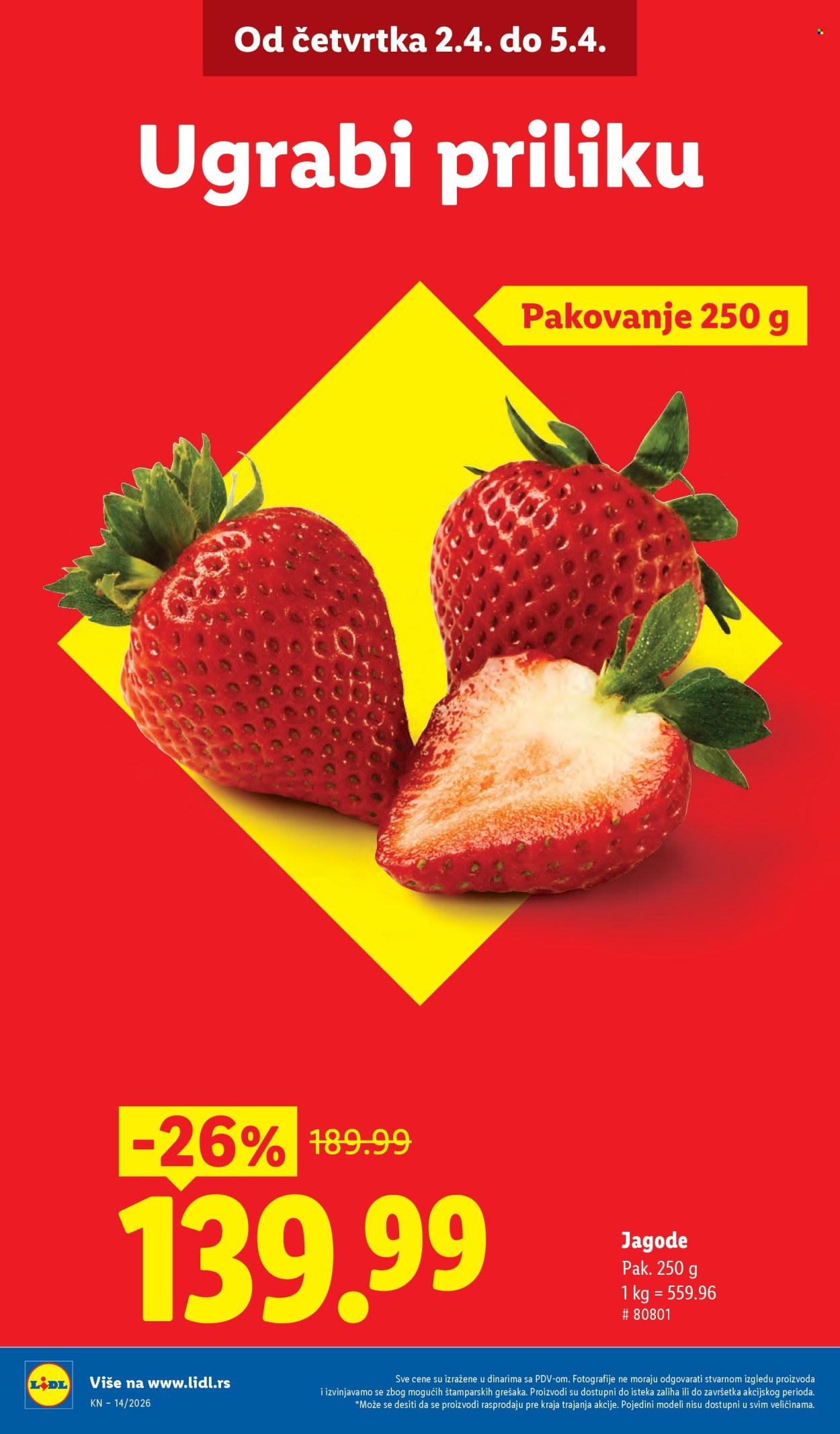 Lidl katalog - 02.04.2026 - 08.04.2026. Stranica 2