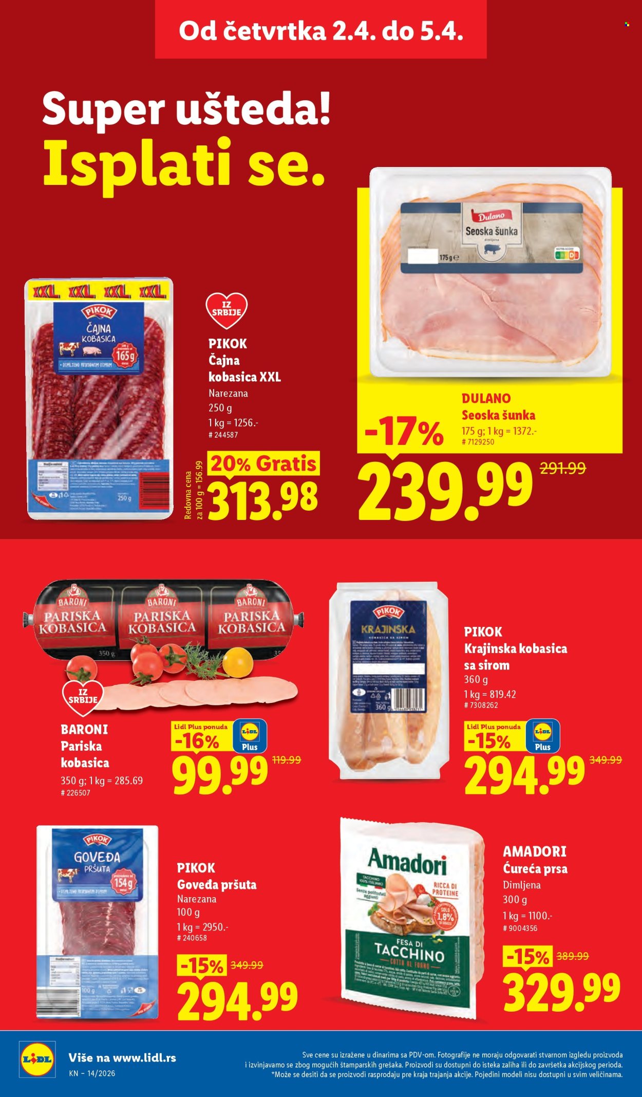 Lidl katalog - 02.04.2026 - 08.04.2026. Stranica 22