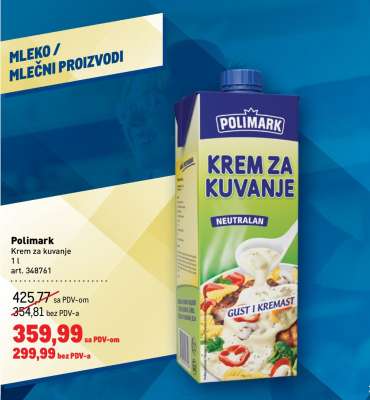 Polimark Krem za kuvanje