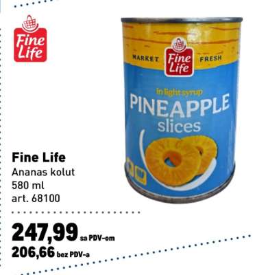 Fine Life Pineapple Slices