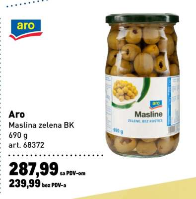 Aro Maslina zelena BK