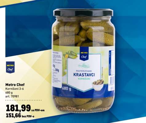 Metro Chef Kornisoni 3-6