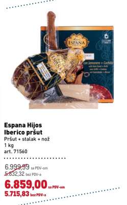 Espana Hijos Iberico pršut