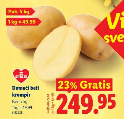 Domaći beli krompir