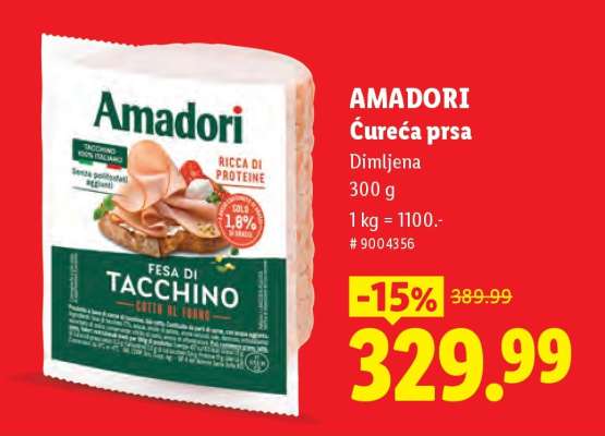 Amadori Ćureća prsa