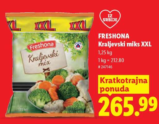Freshona Kraljevski miks XXL